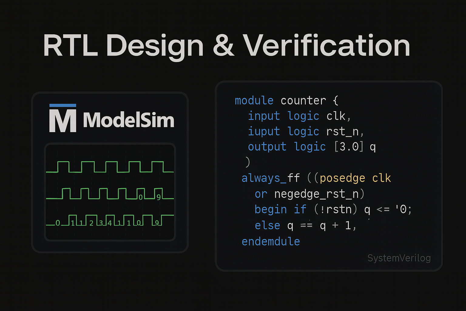 RTL Design & Verification